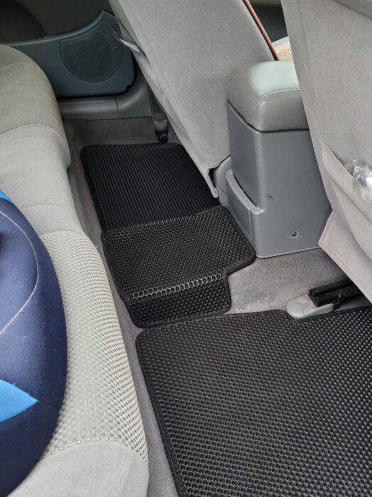 EVA (Эва) коврик для Mazda CX-3 1 поколение дорест/рест 2015-2023 внедорожник 5 дверей (ПРАВЫЙ РУЛЬ, 2WD)
